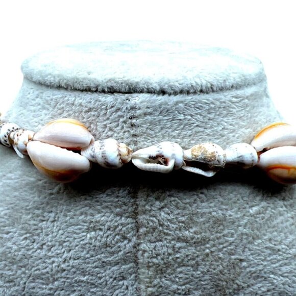 Vintage Boho Seashell Beaded Necklace    A5 - Picture 12 of 13